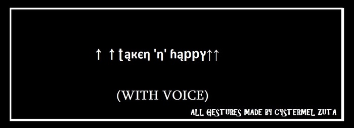 TAKEN N HAPPY - MADY BY CY