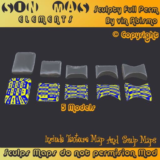 [Outlet][SM] Pack 5 Pillows Sculpty 001