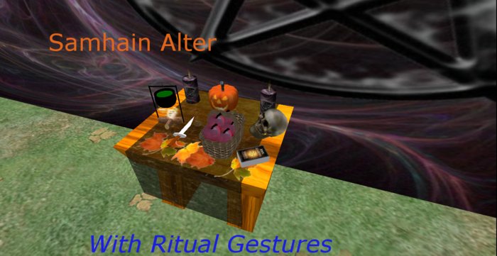 Samhain Alter (Wiccan Ritual Oct 31-Nov 1)