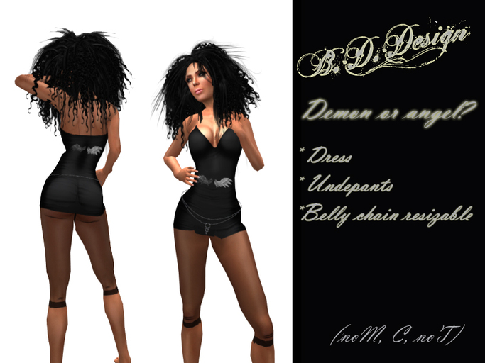 .::B.D.Design::.Demon/Angel outfit (BOX)