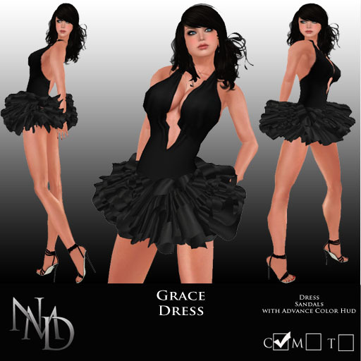 .:[NMD]:. Grace (Box) Black