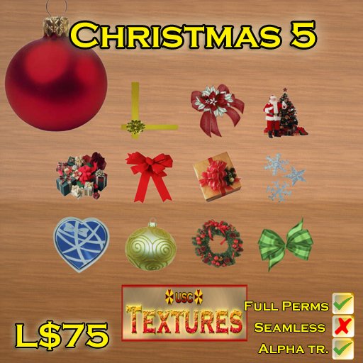 USC Textures - Christmas 5 