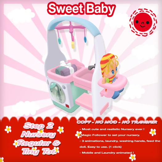 Sweet Baby - Step 2 Nursery Regular & Tiny Tot