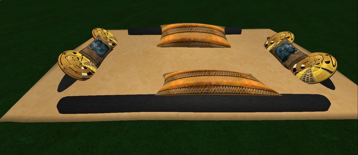 Celebrate Isis II, Chat Rug byGabe 