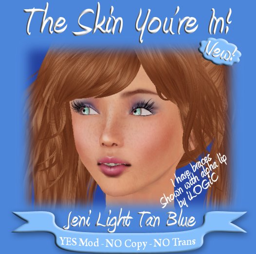 Jeni Light Tan Blue