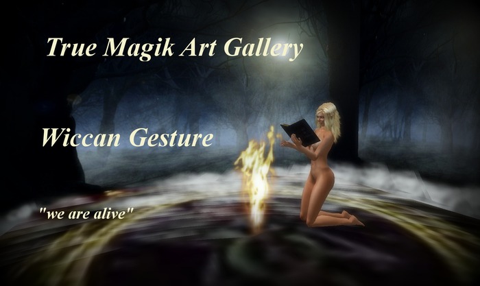 we are alive (Wiccan Gesture)