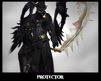 -WDK- "Protector" couple pose (boxed)