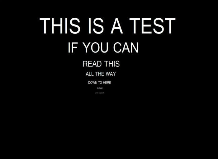 Test Poster