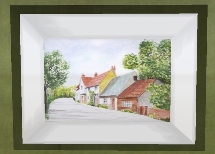 The quiet time. Watercolour.