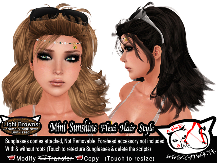 ^;^CaTwA^;^ Mini Sunshine/Light Browns