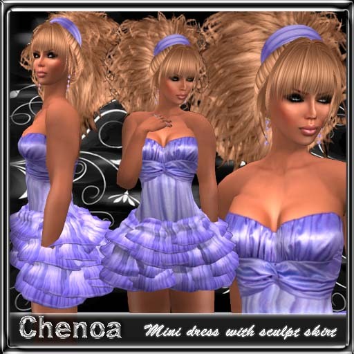 *YS* Chenoa minidress purple