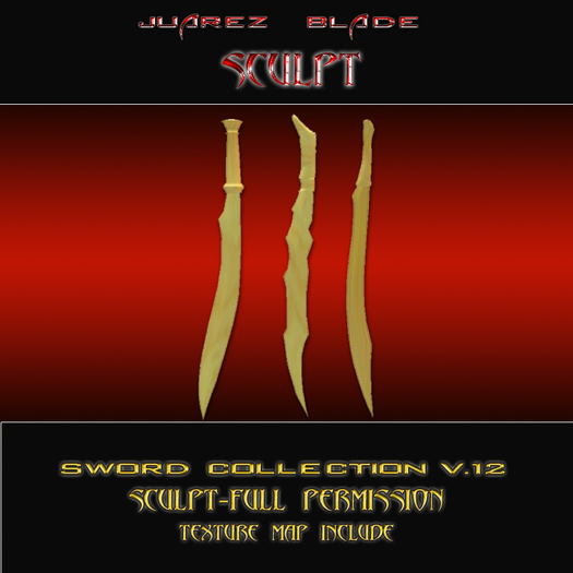 Sword Collection v.12 Sculpt Full Perm