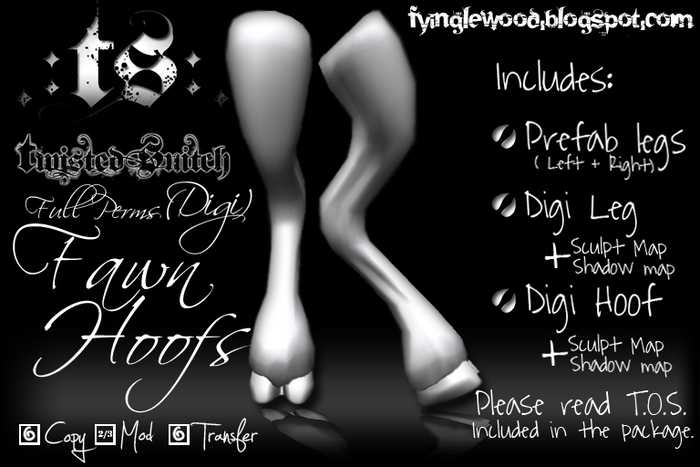 .:TS:. Full Perm Fawn Hoof Kit