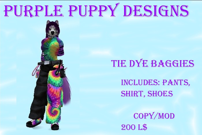 TieDye Baggies