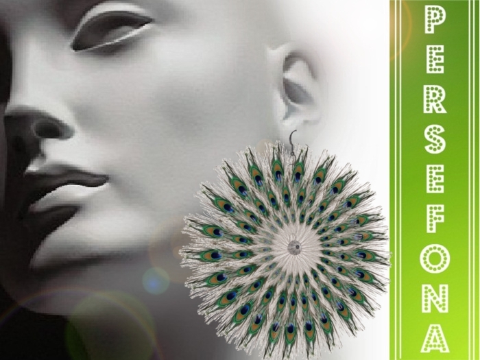 Persefona Peacock Earrings 6