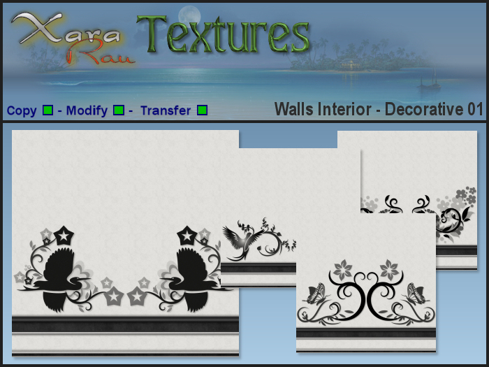 XR Textures - Walls Interior Decorative 01
