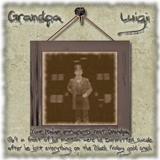 Grandpa Luigi ghost