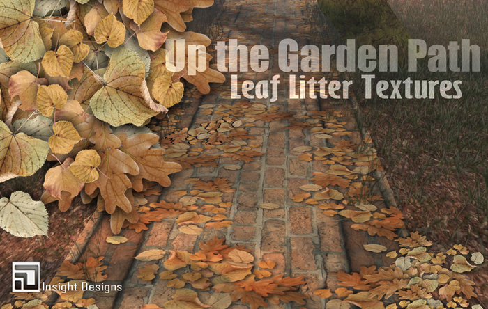 ID | Up the Garden path Leaf Litter textures | Insight Designs