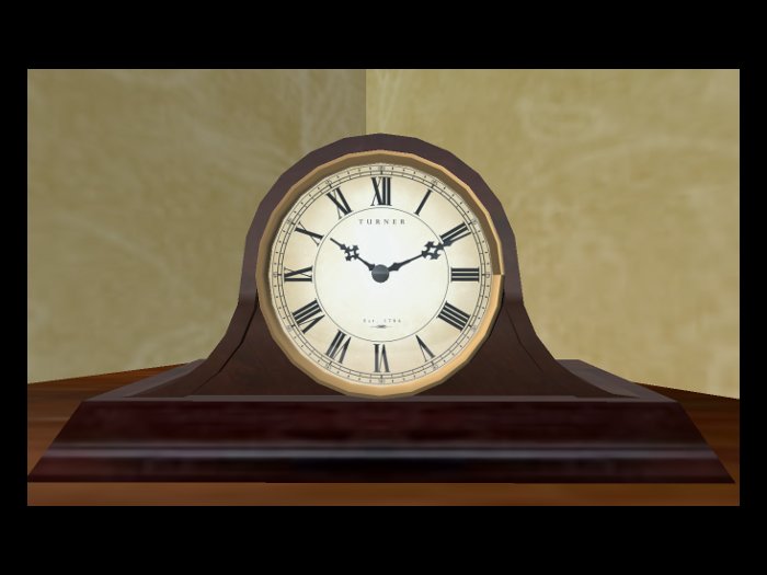 MANTLE CLOCK WITH CHIMES *NEW UPDATED VERSION*