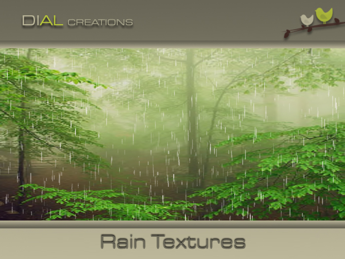 Rain Textures - Seamless Alfa Textures