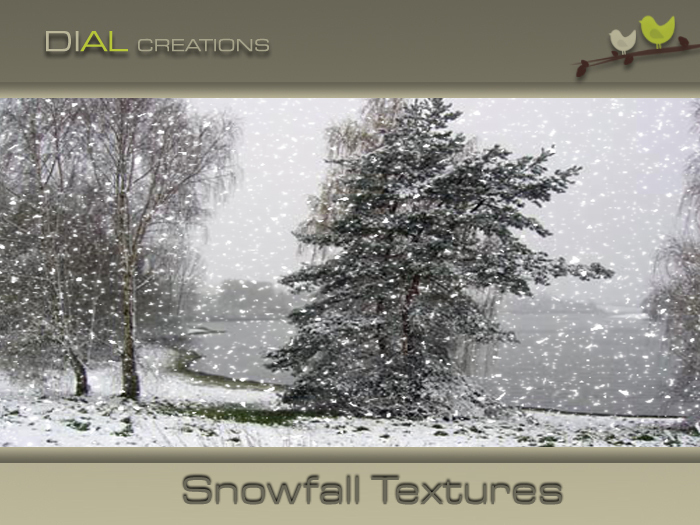 Snowfall Textures  -  Seamless Alfa Textures