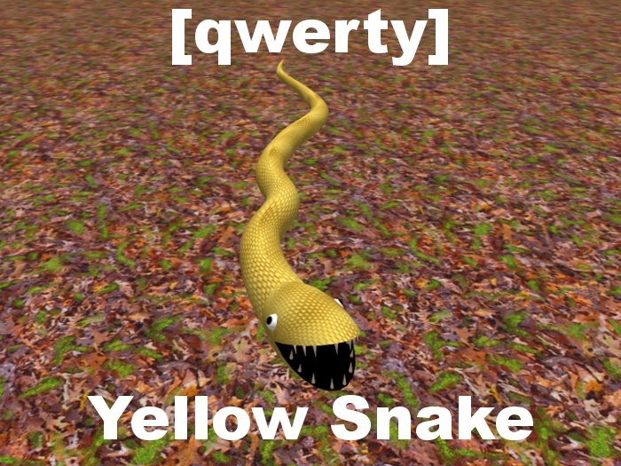[9LB]/[qwerty] Yellow Snake