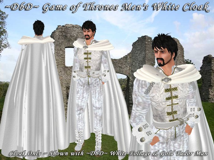 white gown men
