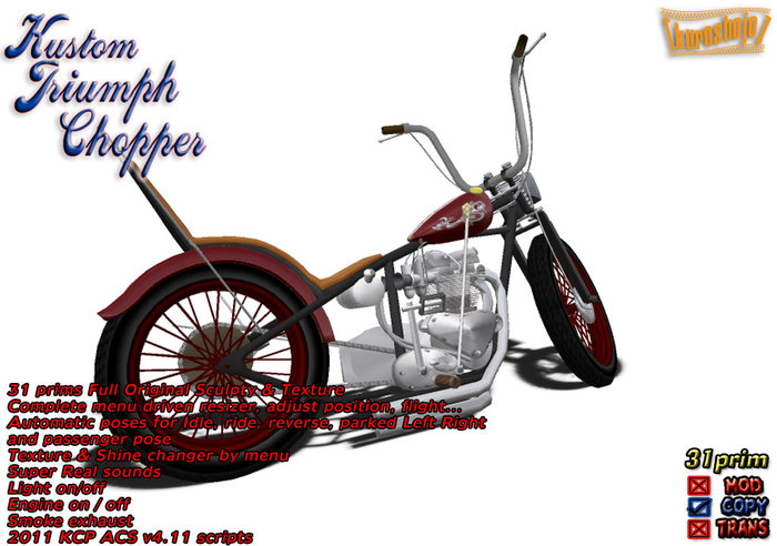 Kustom Triumph Chopper