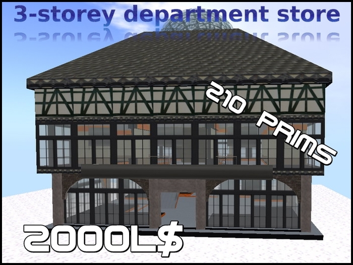 3-Storey Department Store - Sale