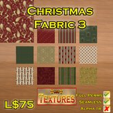 USC Textures - Christmas Fabric 3 