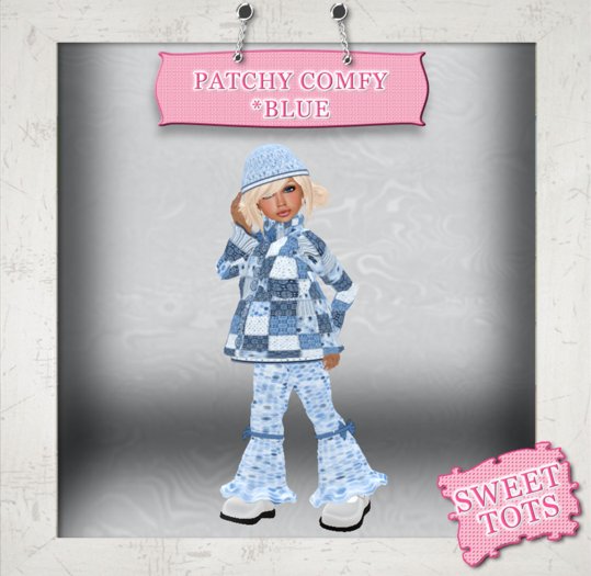 Patchy Comfy *blue 