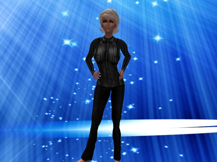 Manly Outfit for Ladies - Black