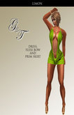 ::G&T:: Hot Tamale Dress (LIME)