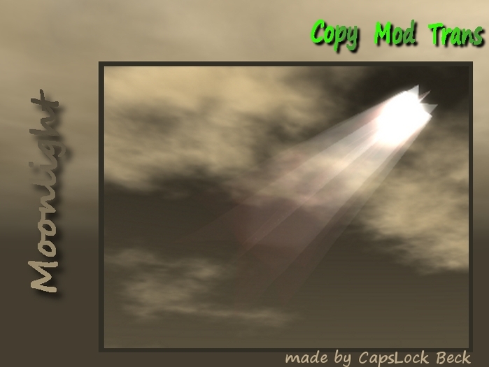 Mondlicht – 1 Prim – sculpted