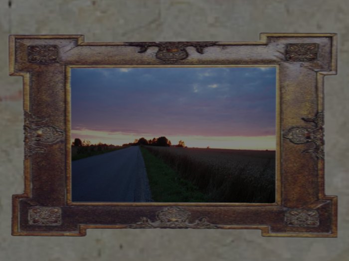 BL Framed picture