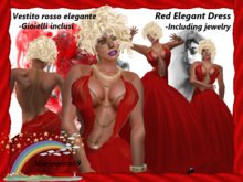 Red Elegant Dress  (Vestito rosso elegante)