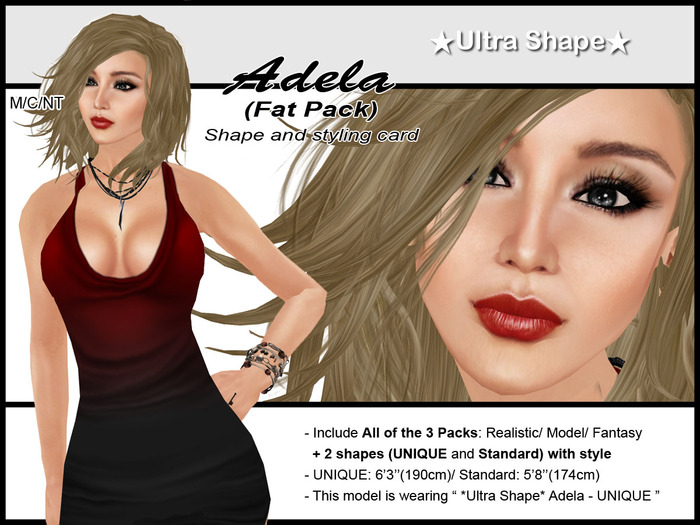 *Ultra Shape* Adela - Fat Pack