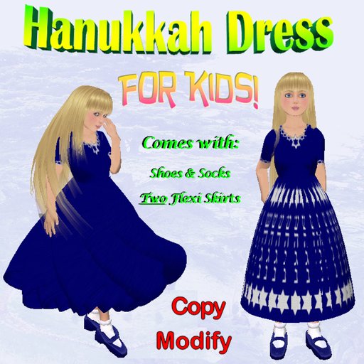 *Timeless Child* Hanukkah Dress