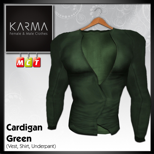 Karma - Cardigan Green