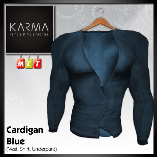 Karma - Cardigan Blue