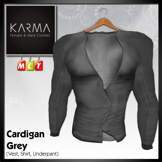 Karma - Cardigan Grey