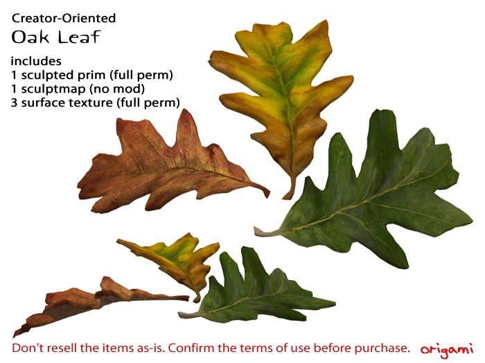 origami~* Oak Leaf