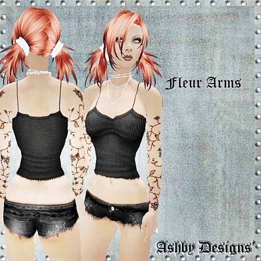 Tattoo ~ Fleur Arm ~ PROMO 