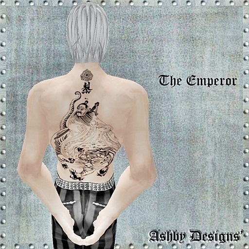Tattoo ~ The Emperor Back Tattoo ~ PROMO