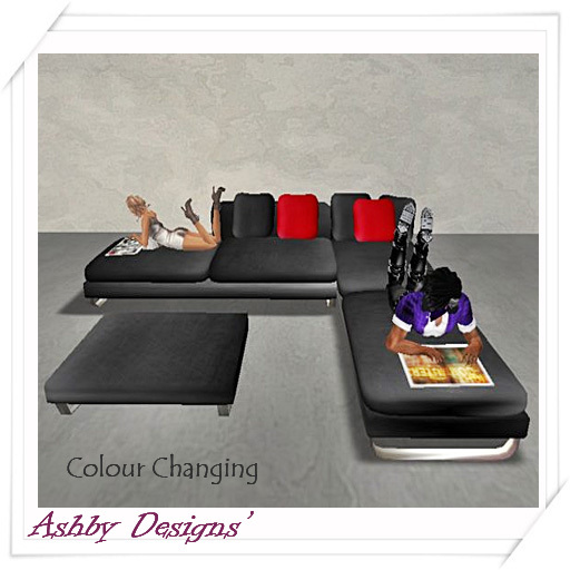 Gothic Couch / Sofa and Coffee Table V2 ~ PROMO