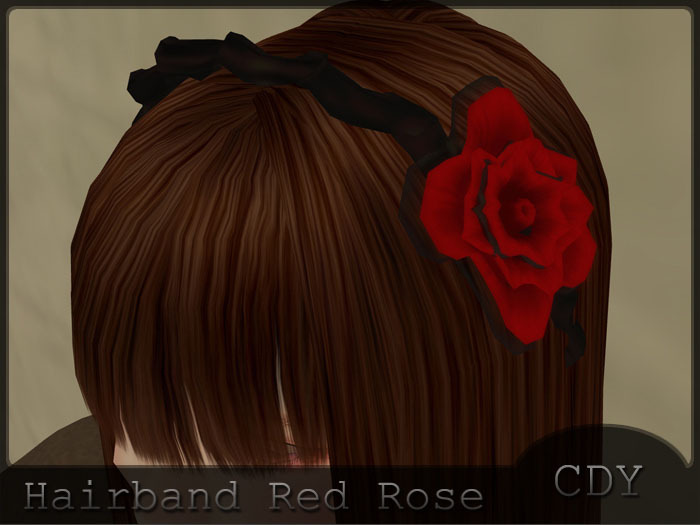 CDY Hairband[Red Rose] 
