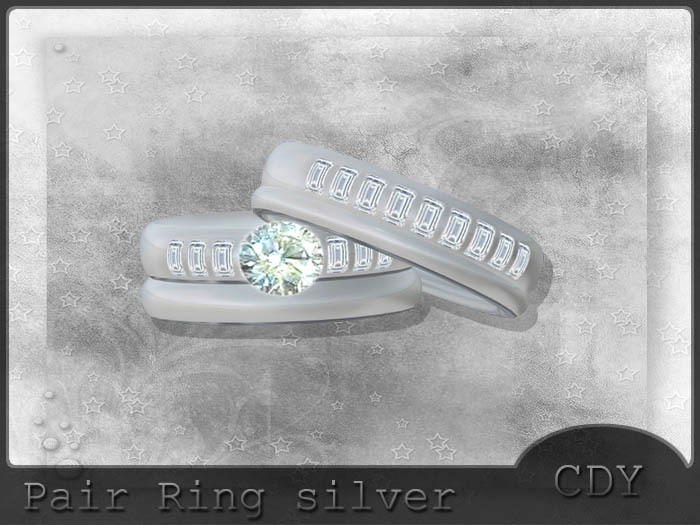 CDY Wedding Rings[silver]