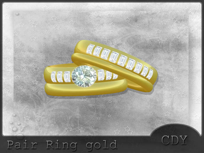 CDY Wedding Rings[gold]