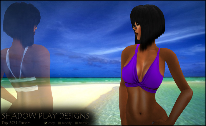 Shadow Play Designs - Top BO I purple