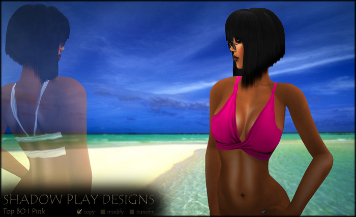 Shadow Play Designs - Top BO I pink